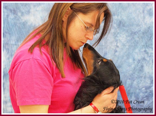 A former puppy mill stud dog and his Hero, the rescuer who is teaching him the joys of being a dog. 