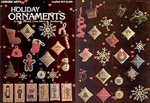 Leisure Arts Holiday Ornaments to Knit, Crochet, Cross-Stitch & Needlepoint