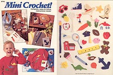 Mini Crochet! for scrapbooks, trims, gift cards, etc.