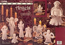 Leisure Arts 9 Angels in crochet thread
