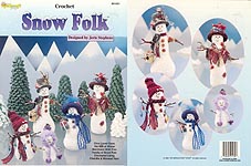 The Needlecraft Shop, Crochet Snow Folk