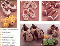 Annie's Attic Slippers for the Family