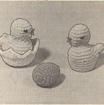 Annie's Attic Chicken Crow-Chet: Cheeping Chicks and Eggs