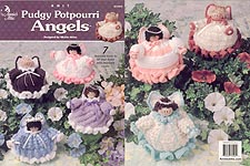 Annie's Attic KNIT Pudgy Potpourri Angels