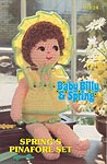 Annie's Attic Baby Spring Pinafore Set