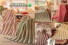 American School of Needlework Mile-A-Minute Afghans