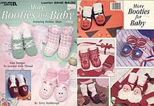 Leisure Arts More Booties for Baby