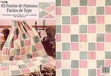 63 Puntos de Patrones Fáciles de Tejer Combine para Hacer Una Colcha de Reliquia