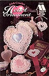Annie's Attic Irish Crochet Heart Ornament