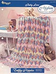 TNS Afghan Series Baby Love: Taffy Ripples