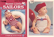 Leisure Arts Sweet Little Sailors
