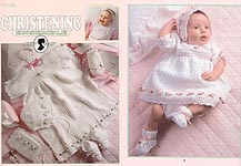 Leisure Arts Christening Ensemble