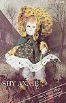 Shy Annie, sewn soft sculpture country girl.