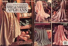 Leisure Arts Wonderful Mile- A- Minute Afghans