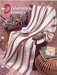 Annie's Crochet Quilt & Afghan Club, Diamonds & Stripes