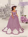Annie's Fashion Doll Crochet Club: Lavender Doily Gown