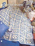 Annie's Crochet Quilt & Afghan Club, Blue Ice Afghan