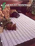 Annie's Crochet Quilt & Afghan Club, Garden Ivy Bedspread