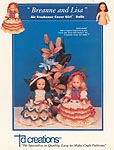 Td creations Air Freshener Cover Girl Dolls: Breanne & Lisa
