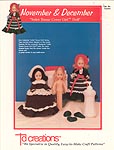 Td creations Toilet Tissue Cover Girl Series: November & December