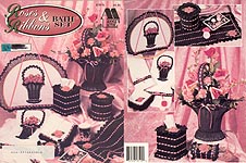 Annie's Attic Crochet Roses & Ribbons Bath Set