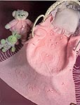 Annie's Attic I Love You Beary Much Baby Afghan