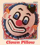 Annie's Attic Clown Pillow