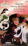 Fibre Craft Crochet Matching Hats & Purses for 18 inch dolls.