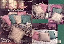 LA Lace Pillows Crocheted with Thread