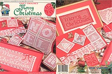 True Colors Filet Crochet Merry Christmas