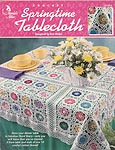 Annie's Attic Crochet Springtime Tablecloth