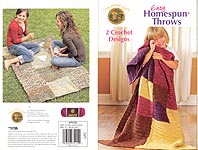 Lion Brand Easy Homespun Throws
