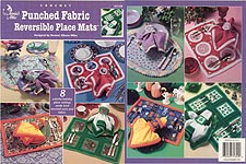 Annie's Attic Crochet Punched Fabric Reversible Place Mats