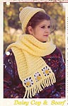 TNS Crochet Collector's Series: Daisy Cap & Scarf