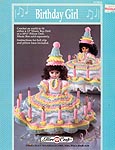 Birthday Girl outfit for 13 inch doll or pillow doll includes candles around the skirt!
