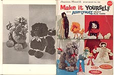 Pom Pom French Poodle with coat hanger base