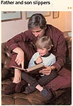 Marshall Cavendish LTD Father and Son Slippers