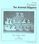Julrus Crafts Crocheted Tot Animal Slippers