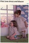 Marshall-Cavendish Ltd Filet Lace Dress and Blouse
