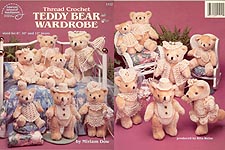 Thread Crochet Teddy Bear Wardrobe