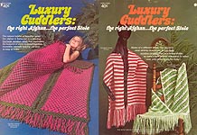 Boye Luxury Cuddlers: The Right Afghan... The Perfect Stole