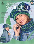 Annies Attic Puff Stitch Scarf & Hat