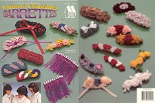 Annie's Attic Crochet Mother & Daughter Barrettes
