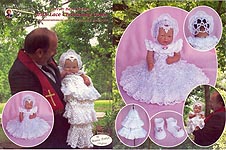 Annie Potter Originals Irish Lace Christening Gown