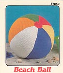 Annie's Attic crocheted Beach Ball