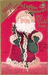 Fibre Craft Mistletoe Memories Old World Santa