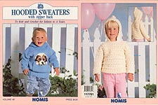 Nomis Hooded Sweaters with Zipper Back