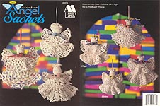 Annie's Attic Crochet Angel Sachets