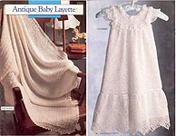 Annie's Attic Antique Baby Layette
