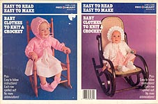 Red Heart Book No. 104: Baby Clothes to Knit & Crochet
